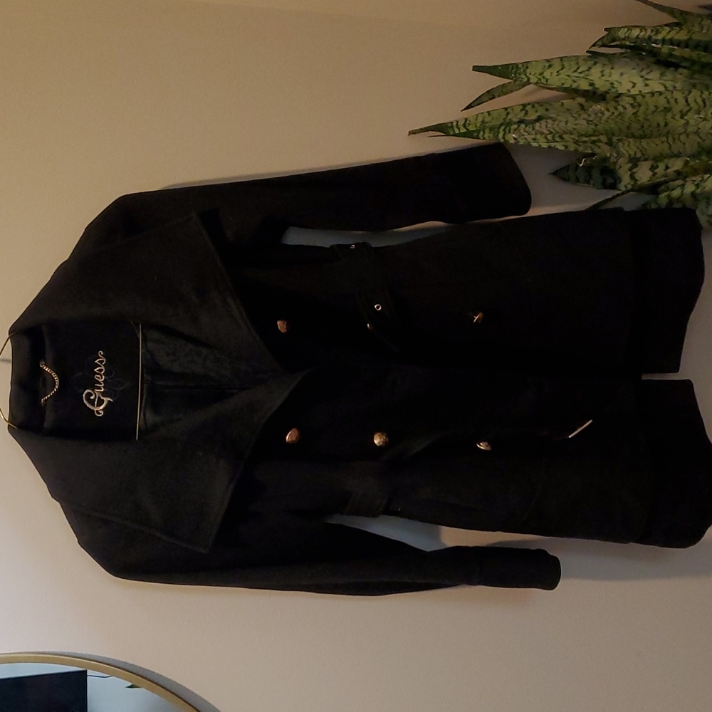Women's Guess winter-weight trench coat